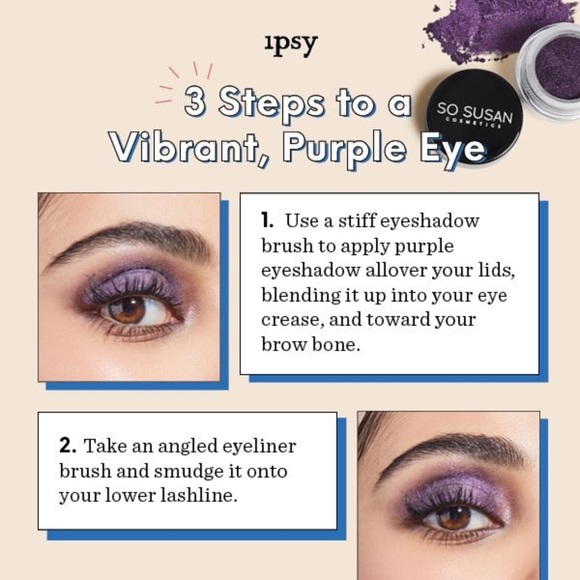 So Susan High Intensity Color Pigment Eyeshadow in Purple - Picture 2 of 3
